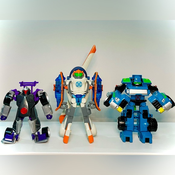Transformers Rescue Bots: MorBot, Hoist, Blades - Picture 1 of 9
